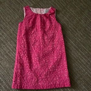 GUC Girls Gymboree Pink Dress in size 7